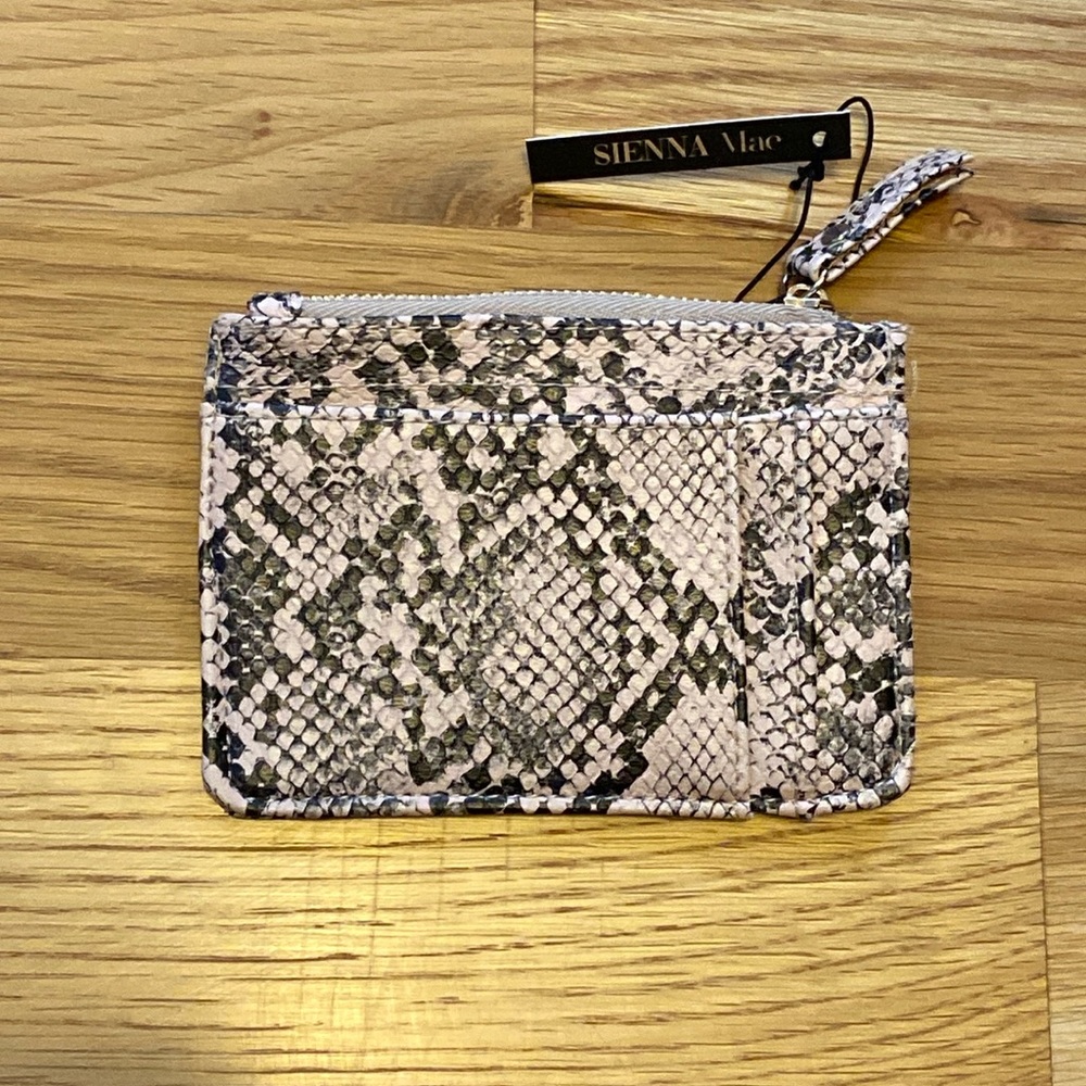 SIENNA Mac faux snakeskin Wallet nwt